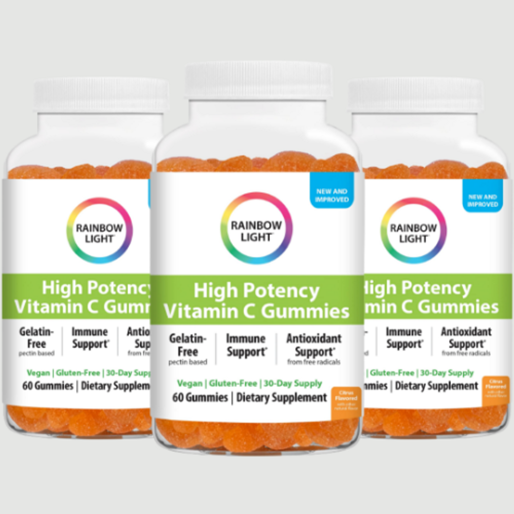 레인보우라이트 비타민C 귤맛 구미젤리 60구미, 1개