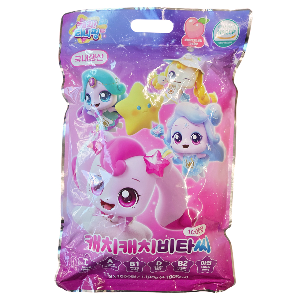 캐치티니핑 캐치캐치비타씨 키즈비타민C 1000정, 1개