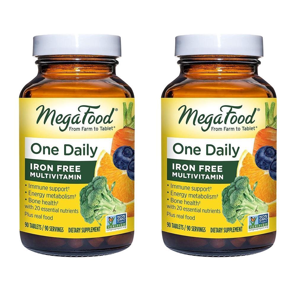 메가푸드 <b>데일리 아이언 프리</b> 멀티비타민 90정, 1개