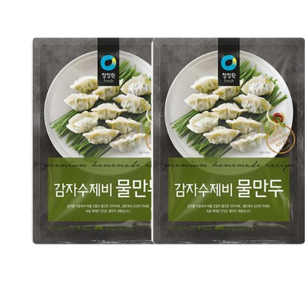 청정원 감자수제비 물만두