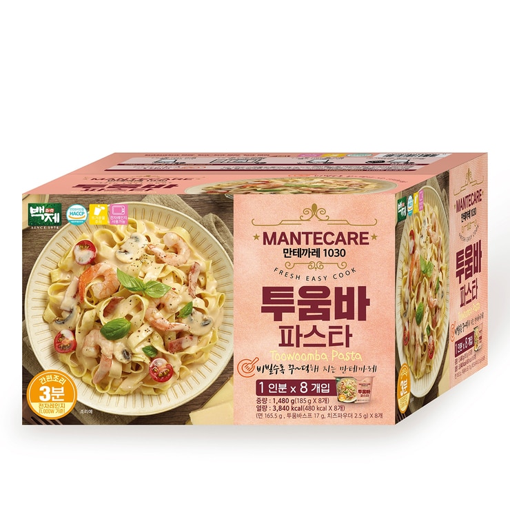 백제식품 백제 만테까레 투움바 파스타