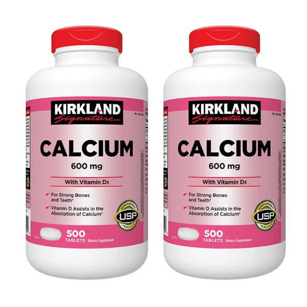 커클랜드 칼슘 비타민 D3 500정, 5개