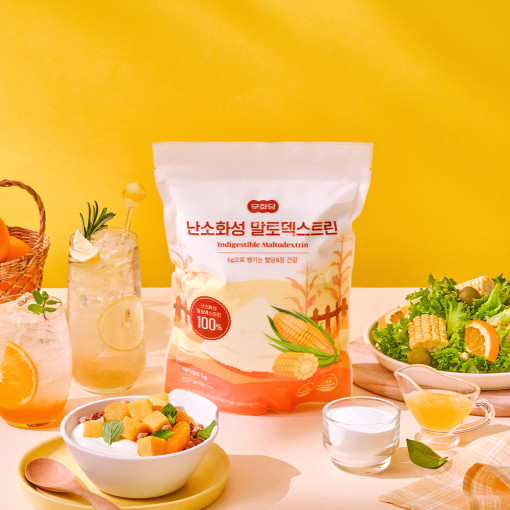 무화당 <b>난소화성 말토덱스트린</b> 식이섬유 1kg, 2개