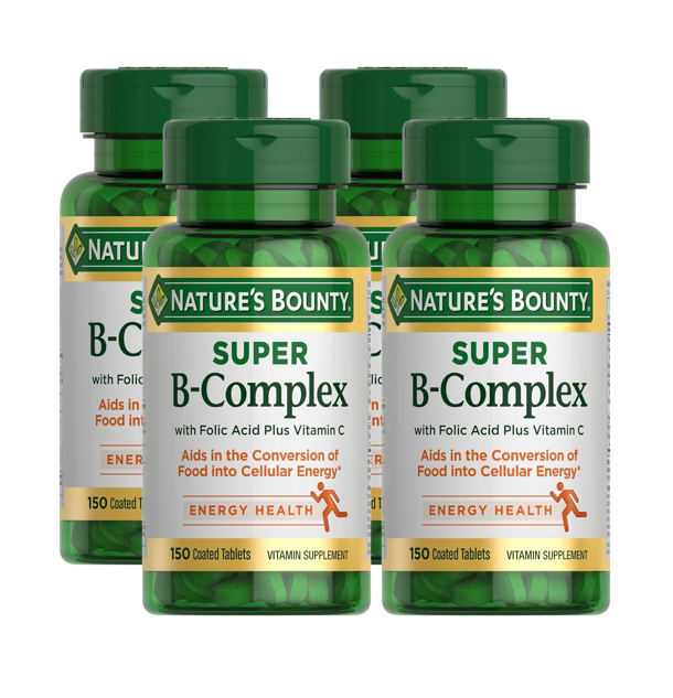 네이처스바운티 <b>Super B</b> Complex with 비타민 C &amp; 엽산 150정, 1개