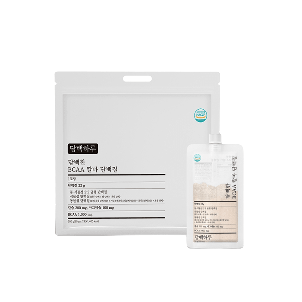 담백한 BCAA 칼마 단백질 제품 이미지