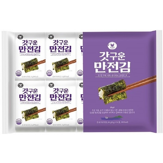 갓구운 만전김 제품 이미지