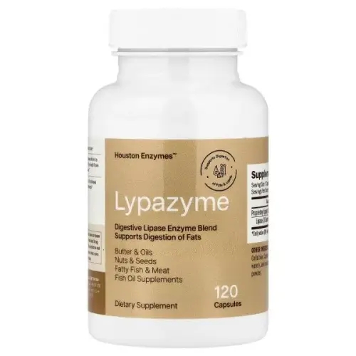 Houston Enzymes <b>Lypazyme</b> 120 캡슐