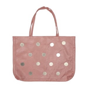 폴리수엠 메탈릭 디스크 쇼퍼 백 핑크 PL254BG01PK