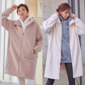 STL 뽀송뽀송 메트로 NY 오버핏 양털 롱 코트