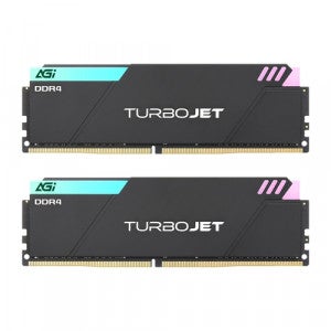 AGI DDR4-3600 CL18 TURBOJET UD848 RGB BLACK 서린 (32GB(16Gx2))