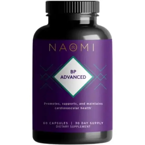 NAOMI <b>BP</b> Advanced, Potent Ingredients for Blood Flow and Circulation, Endothelial Function, Supports