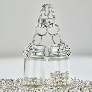 [카드결제]실버 999.9 은 그래뉼 행운키링 은테크 투자용 실버바 원재료 10g 20g 한국금상품거래소★쇼핑백 증정★