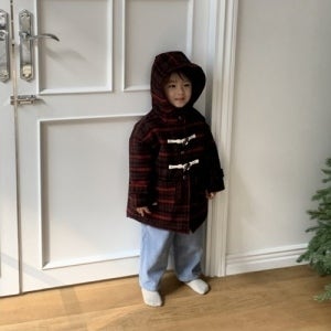 MM 체크떡볶이코트, 유아옷 겨울유아복 아동복 영유아