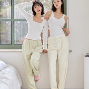 포그니 극세사 수면 바지