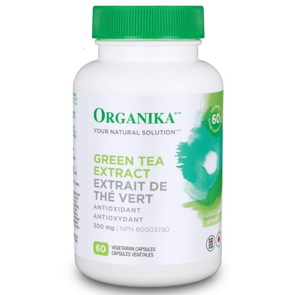 녹차 추출물 체중<b>감량</b> 다이어트 EGCG 녹차카테킨 <b>오가니카</b> 하루1정 1통 60캡슐 캐나다직배송  60정  1개
