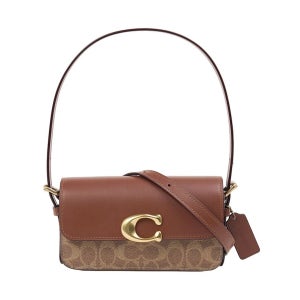 코치 시그니처 조에 숄더백 브라운 CAM19 B4XHG FW25 여성 조이 149387181