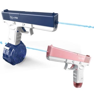 리볼버 전동 물총 자동 워터건 워터밤