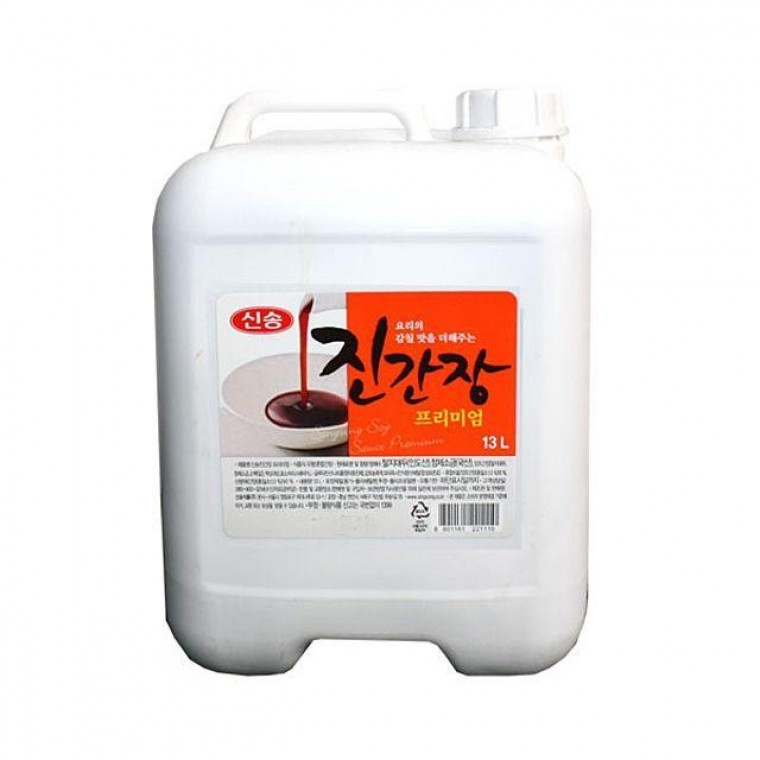 Shinsong Sikpum Shinsong Premium Soy Sauce 13L, 5pcs