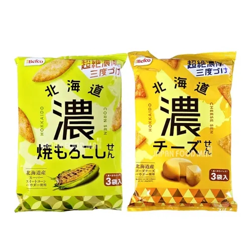 베프코 홋카이도 군옥수수맛 센베 성분 분석
