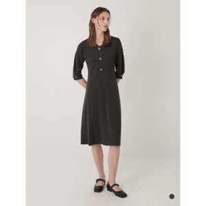 올리비아로렌 HC04 니트 버튼 원피스 VOCOA3F7431