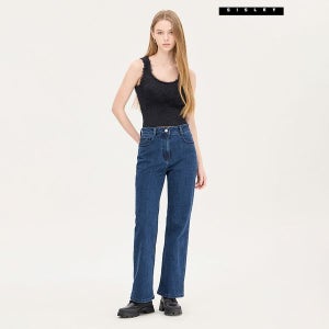 시슬리 스트레치 V핏 부츠컷 데님 팬츠 SADP41461