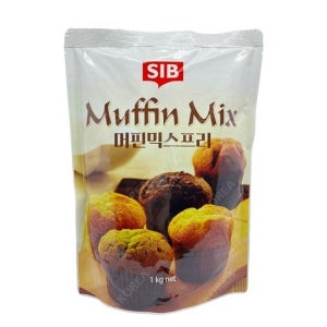 (선인) 머핀믹스 프리 1kg 제빵 홈베이킹 초코머핀 빵 케이크 반죽 (12534889)