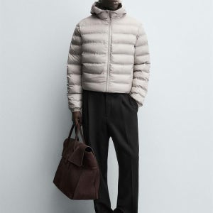 자라 워터 리펠런트 라이트웨이트 패딩 자켓 방수 기능 경량 푸퍼 WATER REPELLENT LIGHTWEIGHT PUFFER JACKET 495675028 149427454