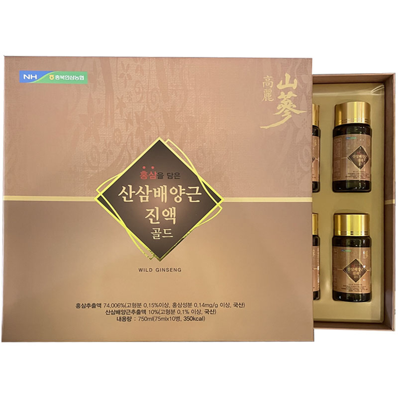 산삼배양근<b>진액골드</b> 75mlx10병  1개  <b>75ml</b>