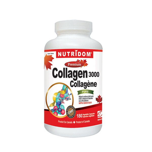뉴트리돔 콜라겐3000 가수분해콜라겐 180정, 3개