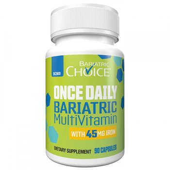 비리아트릭 초이스 원스 데일리 <b>베리아트릭 멀티비타민</b> (철분 45mg 함유), (90ct)