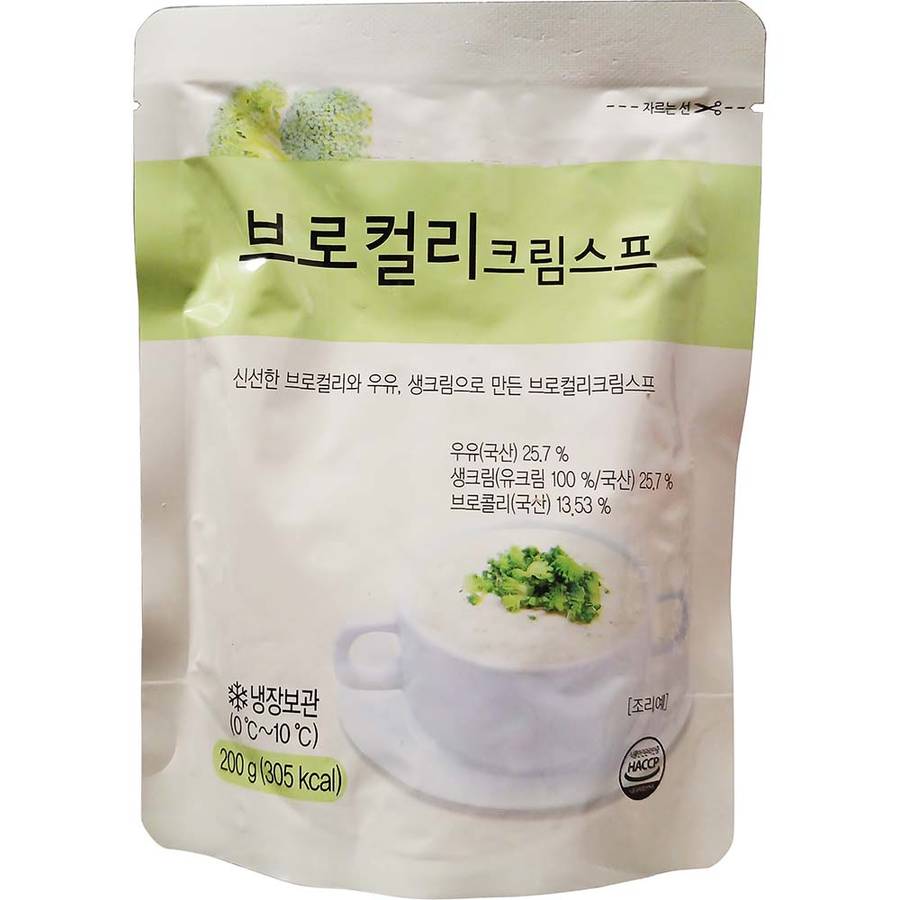 사랑과정성 브로콜리 크림스프 성분 분석