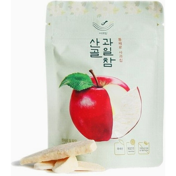 에코맘의 산골이유식 산골과일칩 사과칩 성분 분석