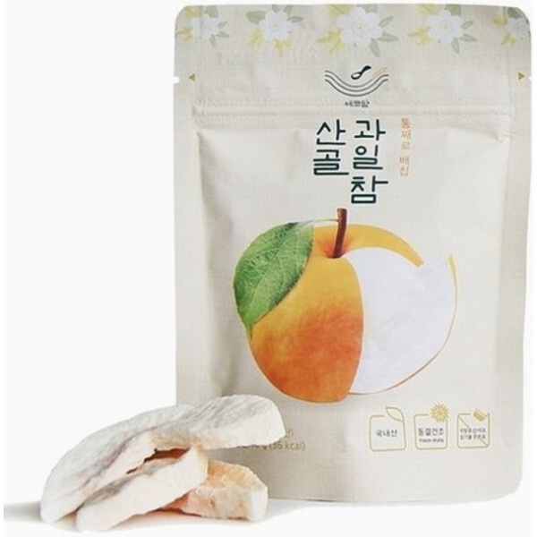에코맘의 산골이유식 산골과일참 통째로 배칩 성분 분석