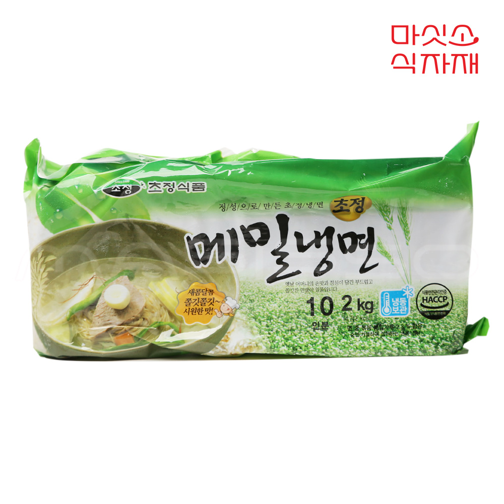 초정식품 메밀냉면 성분 분석