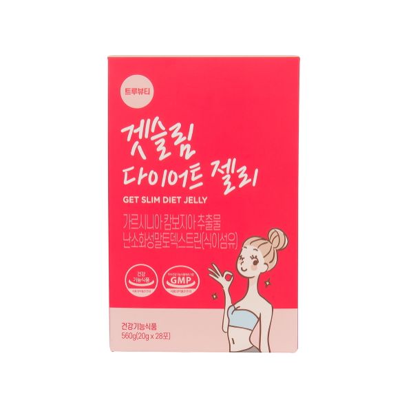 트루뷰티겟슬림 다이어트 젤리 2박스 체지방보조제 <b>탄수화물</b> 커팅제 가르시니아캄보지아추출물