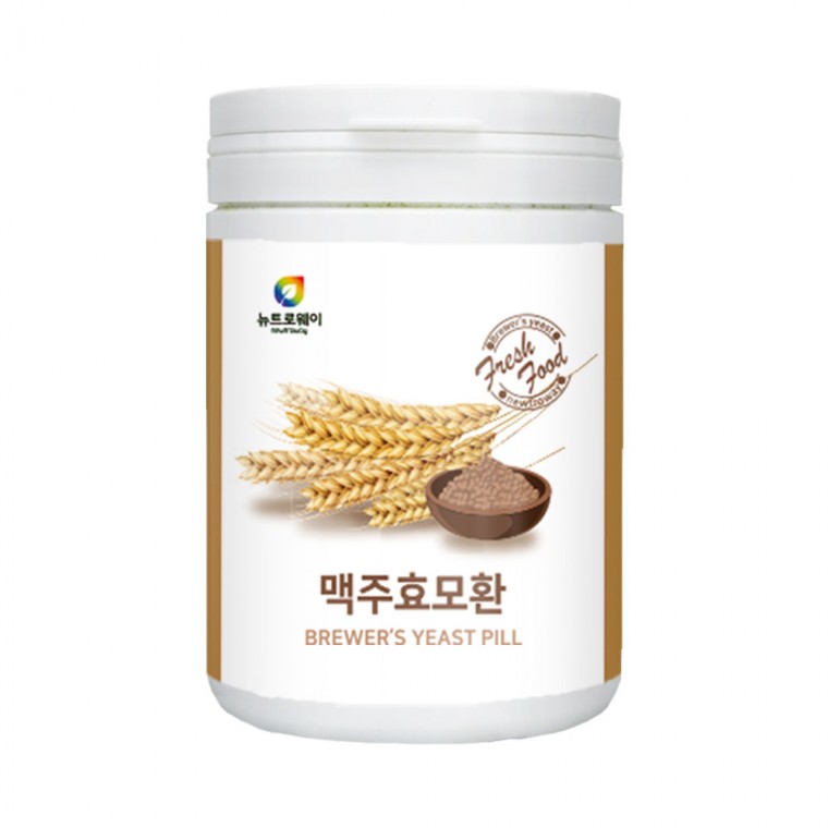 뉴트로웨이 국내산맥주효모환230g  1g  1개