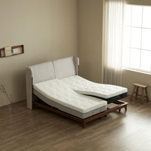 모션베드 트윈 국내생산 라돈안전제품 오코텍스 리모컨 전동침대 각도조절 웨일슬립 알보란