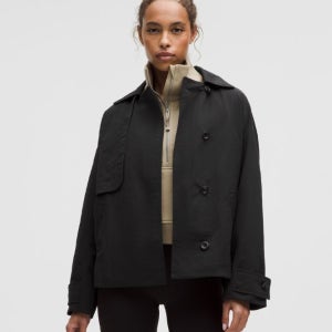 룰루레몬 여성 쇼트 트렌치코트