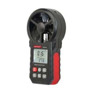 풍속계 체감온도기 디지털 바람속도 측정기 WT87A 실내외 바람세기 WFL147W