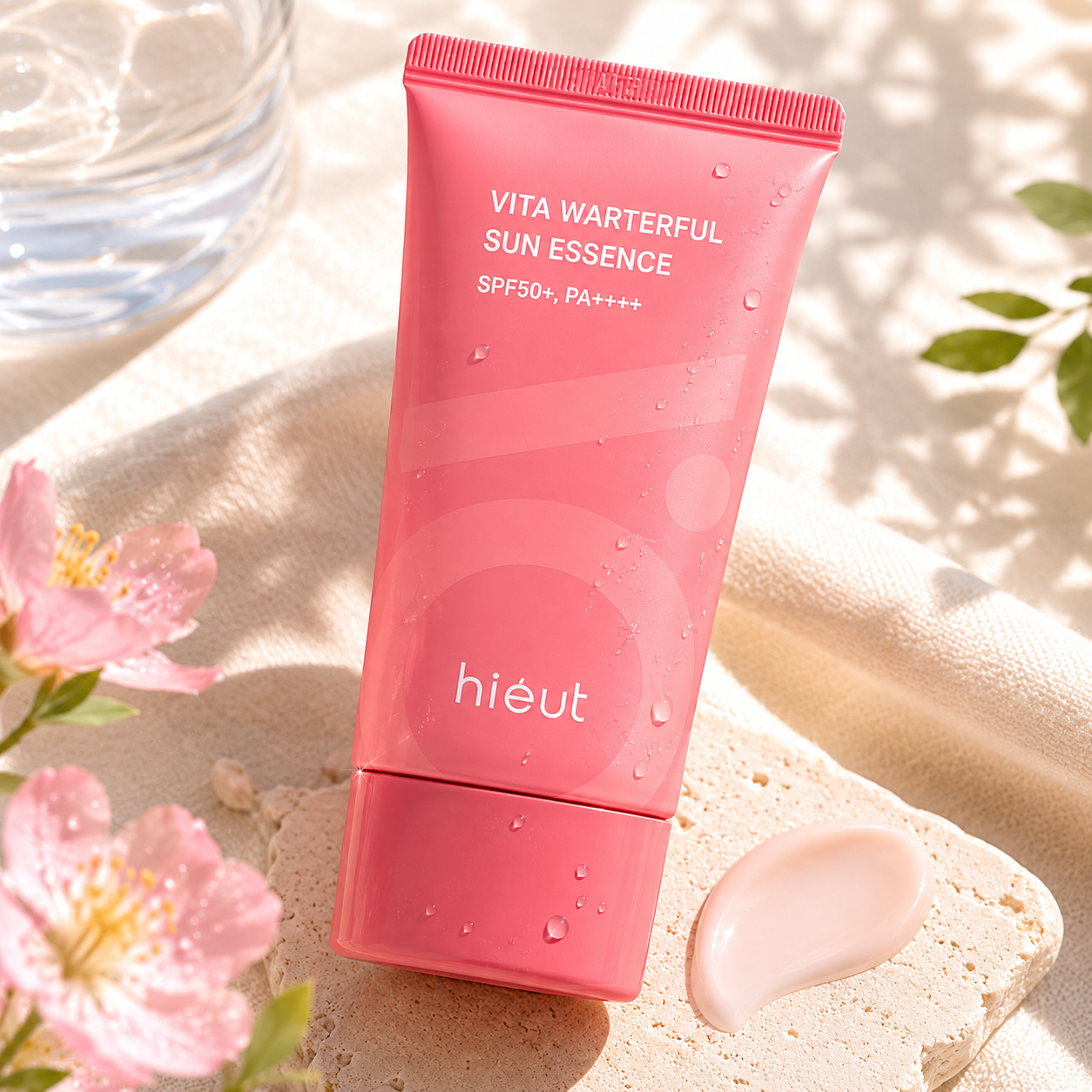 히읗 NEW 비타 워터플 선에센스 SPF50+ 50ml, 2개 대표 이미지
