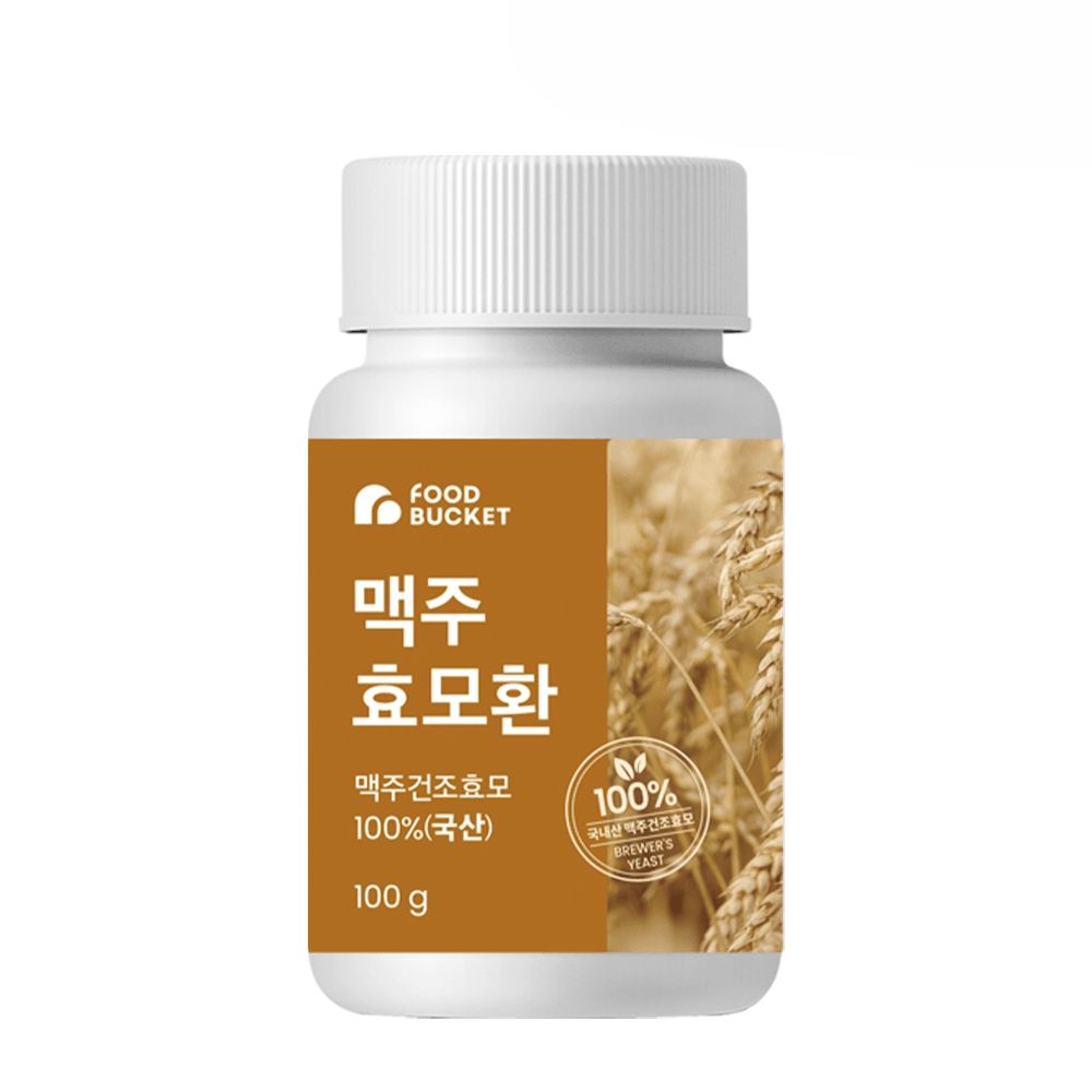 <b>유기농마루</b> 동결건조 <b>맥주효모</b>환 100g, 1개