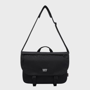 와키윌리  [26SS] 케이브 메신저백 블랙