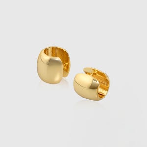 [컨템포러리젠더] [컨젠] Satin Hoop Earrings 새틴 후프 이어링