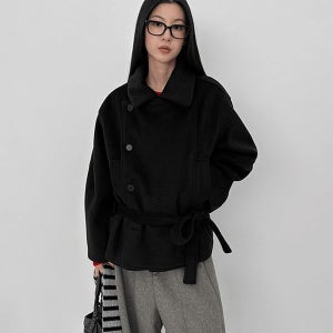 하프코트 바에넌 더블 울 하프코트