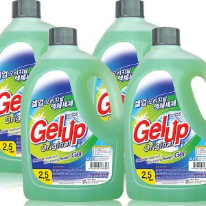 겔업 겔업 고농축 액체세제 2.5L x 4개 세탁세제 총10000ml
