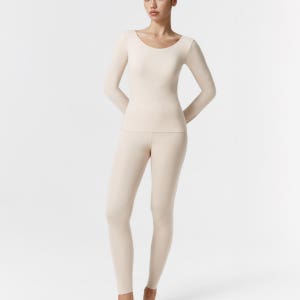 웜터치 브라탑 롱슬리브&레깅스 2종 set