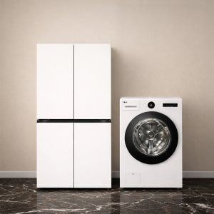 LG 디오스 오브제컬렉션 매직스페이스 냉장고 + LG 트롬 워시콤보 (T875MHH111 + FH25WA)