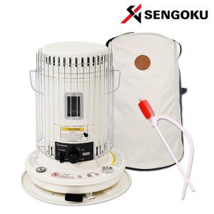 센고쿠 2026년형 캠핑 등유난로 GKH-2300 아이보리 가방포함