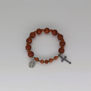 장미나무 실버 묵주팔찌 , 이음 ieumm