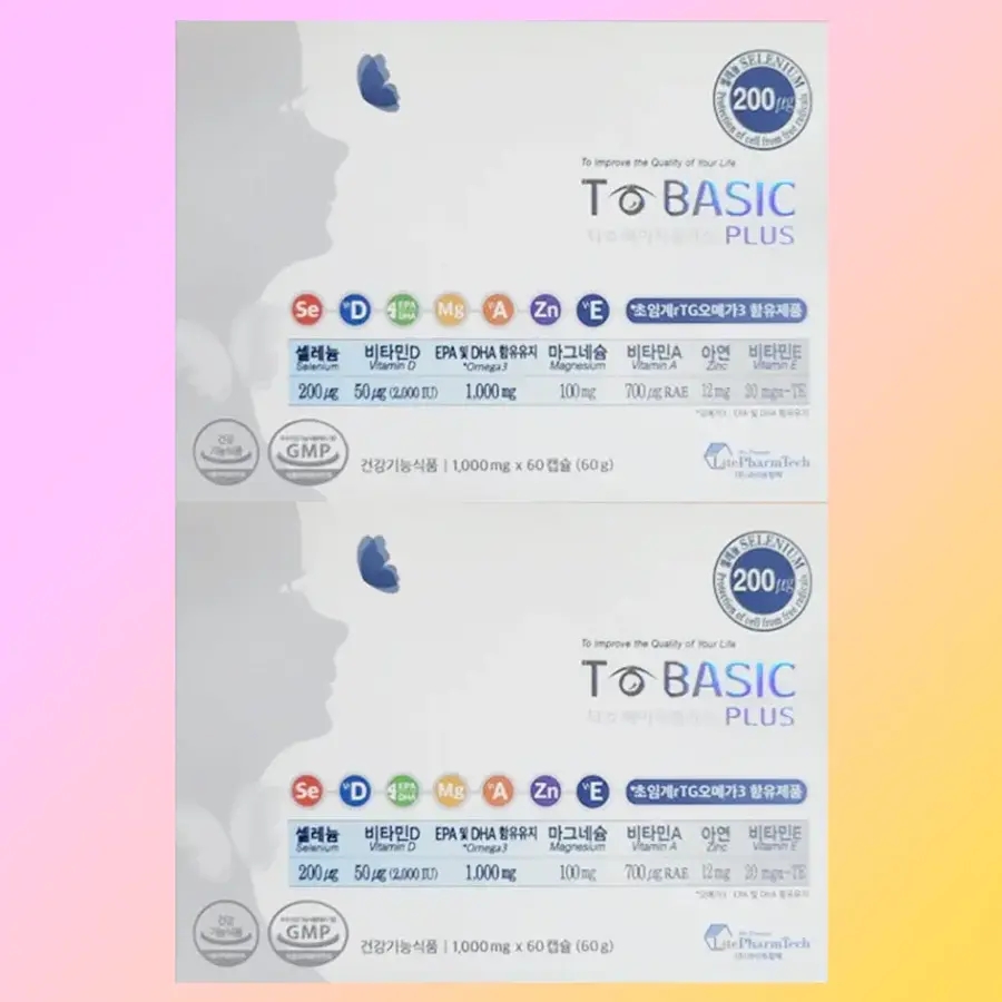 2박스 <b>라이트팜텍</b> 티베이직 플러스